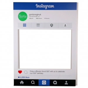 Gordons Gin - Instagram - Large Format - Perspex window