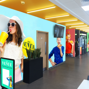 Vinyl Wall Paper - Large Format Print.